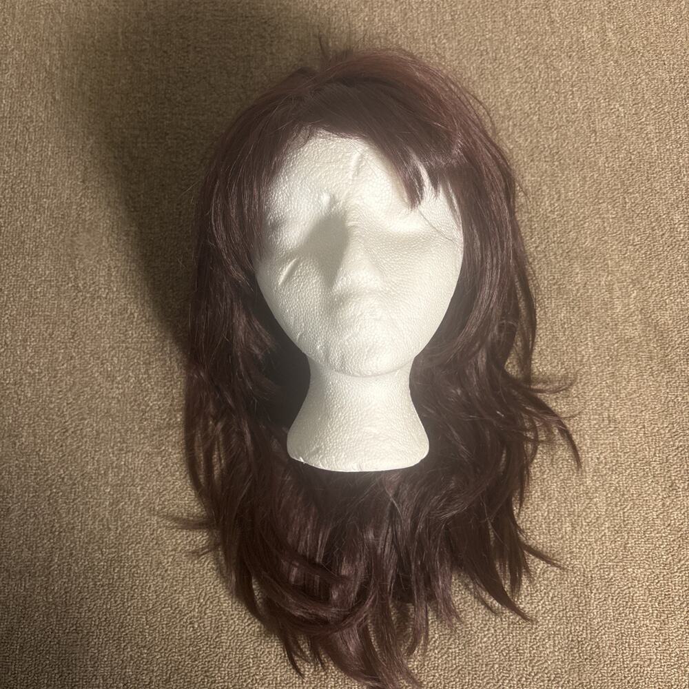Vivica A. Fox Wig Synthetic Dark Purple One Size Pre-owned Fashion